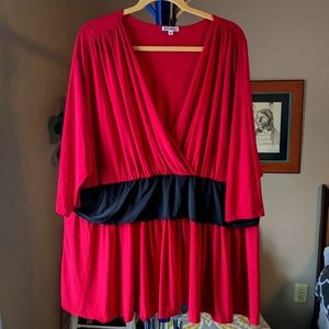 Kiyonna Devon Dolman Sleeve Top 5x 30/32 30W 32W